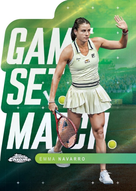 Hobby Box Tennis Topps Chrome 2025 Karty Tenisowe