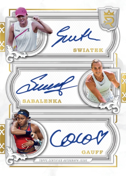 Hobby Box Tennis Topps Royalty 2024 Karty Tenisowe