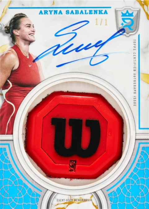 Hobby Box Tennis Topps Royalty 2024 Karty Tenisowe