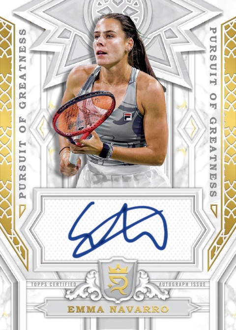 Hobby Box Tennis Topps Royalty 2024 Karty Tenisowe