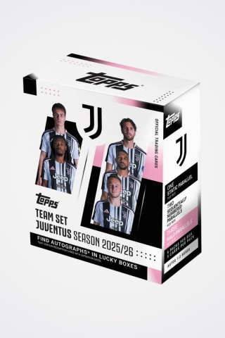 Juventus Team Set 2025/26 Topps Karty Piłkarskie