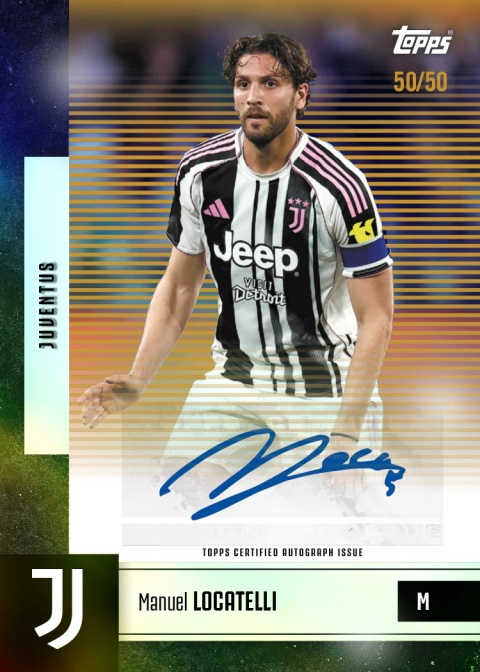 Juventus Team Set 2025/26 Topps Karty Piłkarskie