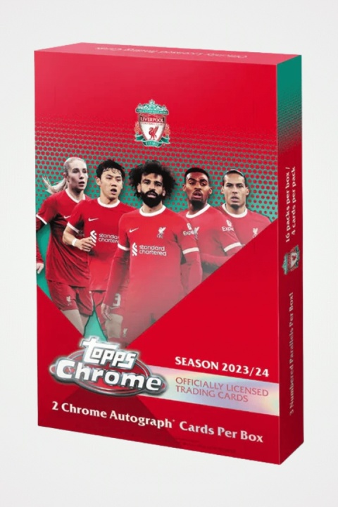 Liverpool Hobby BOX Topps Chrome 2023/24