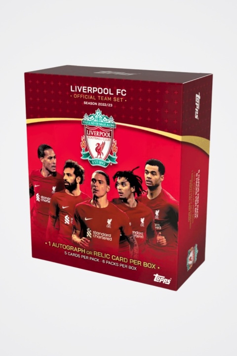 Liverpool Team Set 2022/23 Topps Karty Piłkarskie