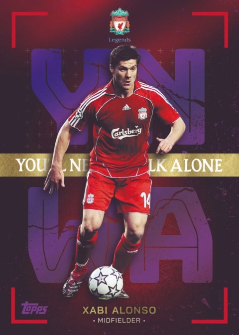 Liverpool Team Set 2022/23 Topps Karty Piłkarskie