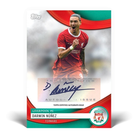Liverpool Team Set 2023/24 Topps Karty Piłkarskie
