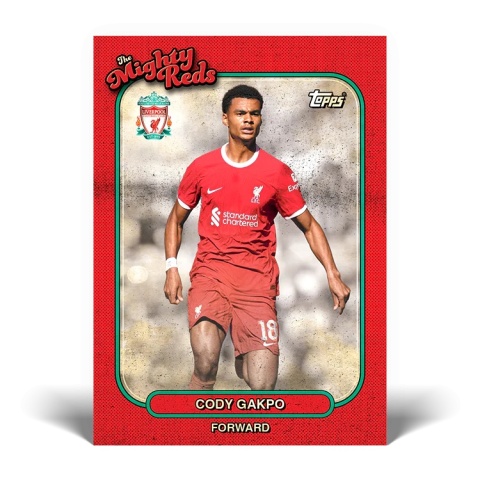 Liverpool Team Set 2023/24 Topps Karty Piłkarskie