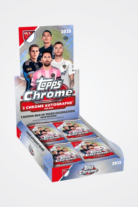 MLS Hobby Box Topps Chrome 2025