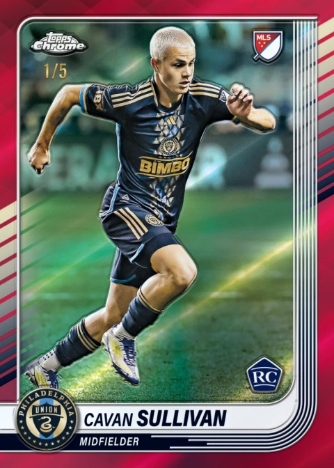MLS Hobby Box Topps Chrome 2025