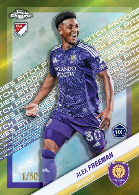 MLS Hobby Box Topps Chrome 2025