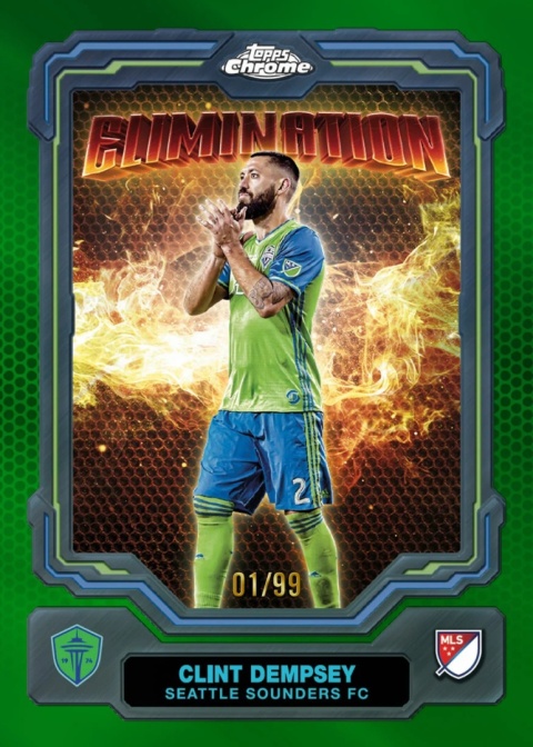 MLS Hobby Box Topps Chrome 2025