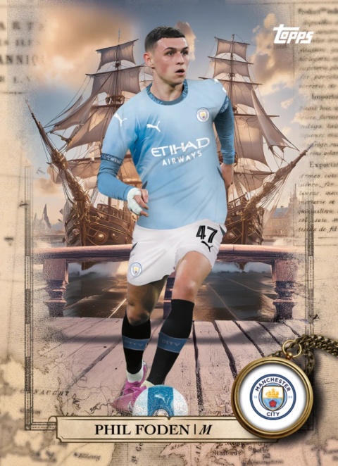 Manchester City Blue Moon Hobby BOX 2024/25 Topps