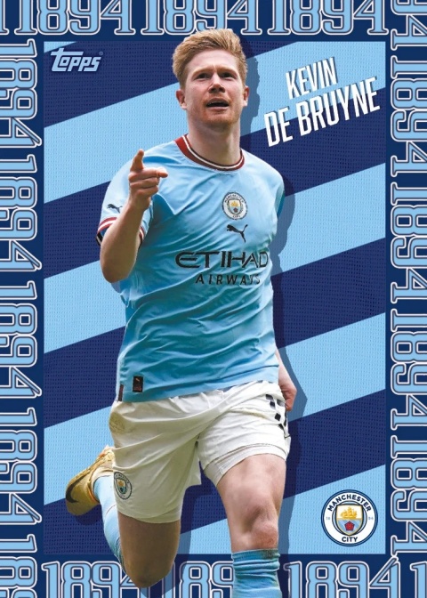 Manchester City Team Set 2025/26 Topps Karty Piłkarskie