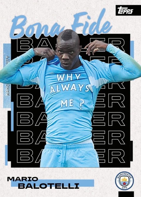 Manchester City Team Set 2025/26 Topps Karty Piłkarskie