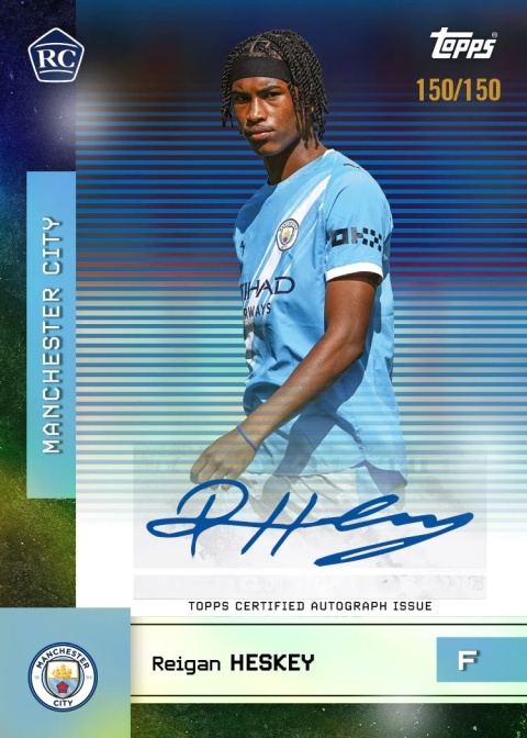 Manchester City Team Set 2025/26 Topps Karty Piłkarskie