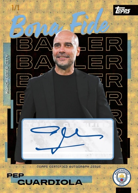 Manchester City Team Set 2025/26 Topps Karty Piłkarskie