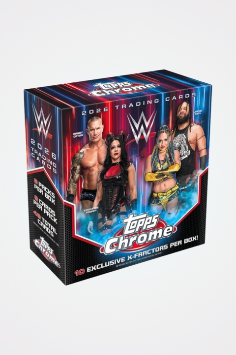 Mega BOX Karty WWE Topps Chrome 2026