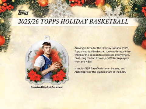 Mega BOX NBA Holiday 2025/26 Topps Basketball
