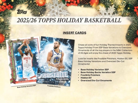 Mega BOX NBA Holiday 2025/26 Topps Basketball