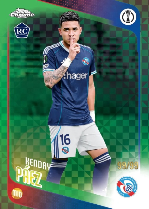 Mega BOX Topps Chrome 2025/26 UCC Karty Piłkarskie