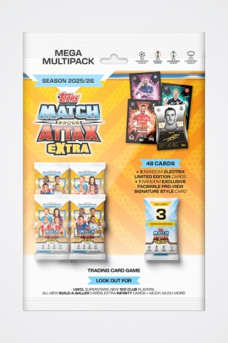 Mega Multipack Match Attax Extra 2025/26 Karty Piłkarskie