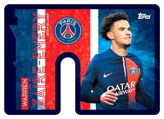 PSG Team Set 2023/24 Topps Karty Piłkarskie