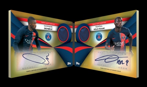 PSG Team Set 2024/25 Topps Karty Piłkarskie