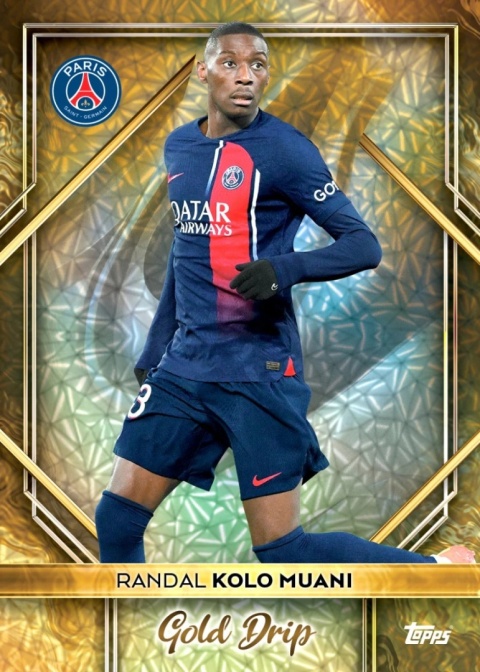 PSG Team Set 2024/25 Topps Karty Piłkarskie