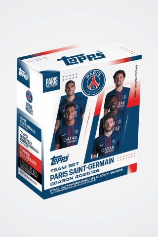 PSG Team Set 2025/26 Topps Karty Piłkarskie