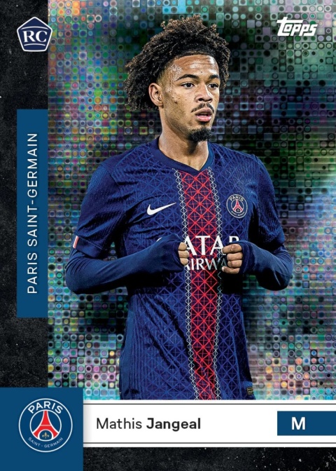 PSG Team Set 2025/26 Topps Karty Piłkarskie
