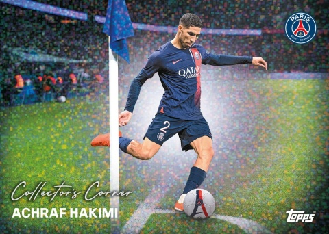 PSG Team Set 2025/26 Topps Karty Piłkarskie