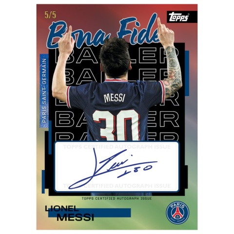 PSG Team Set 2025/26 Topps Karty Piłkarskie