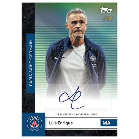 PSG Team Set 2025/26 Topps Karty Piłkarskie
