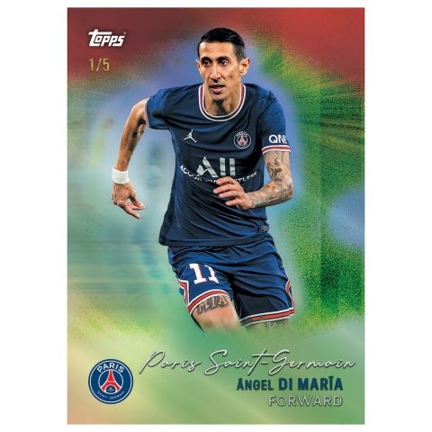 PSG Team Set 2025/26 Topps Karty Piłkarskie