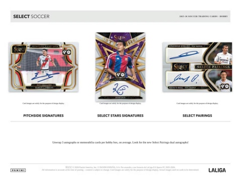 Hobby BOX La Liga 2025/26 Select Panini