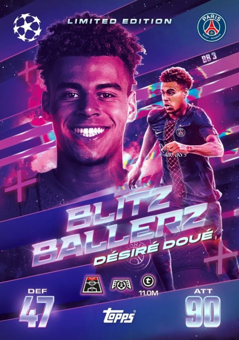 Puszka #3 Match Attax Extra 2025/26 Blitzballers