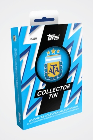 Puszka Argentyna 2025/26 Topps Karty Piłkarskie