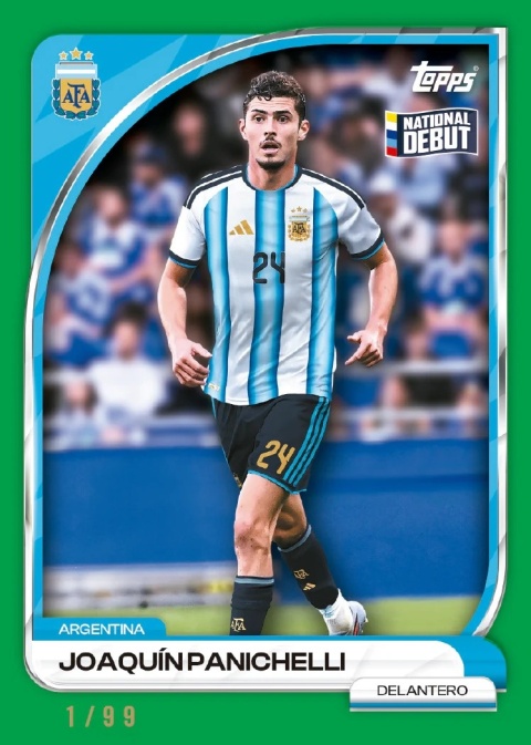 Puszka Argentyna 2025/26 Topps Karty Piłkarskie