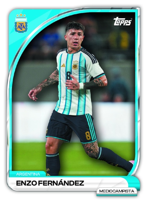 Puszka Argentyna 2025/26 Topps Karty Piłkarskie