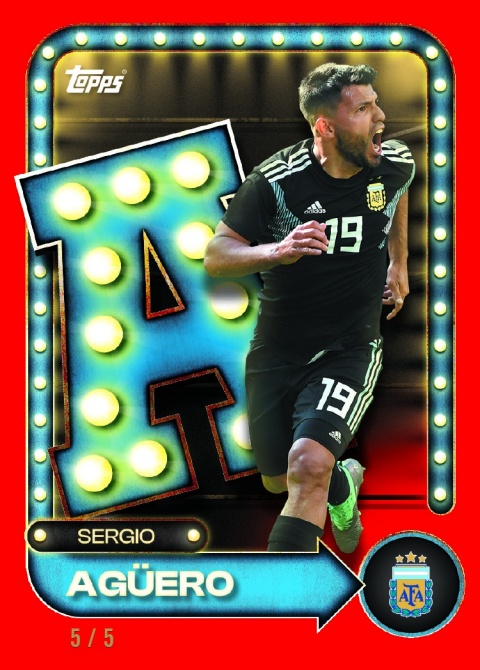 Puszka Argentyna 2025/26 Topps Karty Piłkarskie