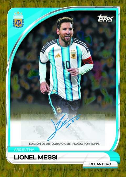 Puszka Argentyna 2025/26 Topps Karty Piłkarskie