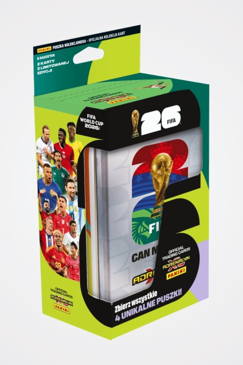 Puszka Duża FIFA World Cup 2026 Panini Karty Piłkarskie
