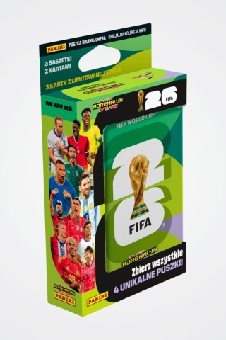 Puszka Mini FIFA World Cup 2026 Panini Karty Piłkarskie