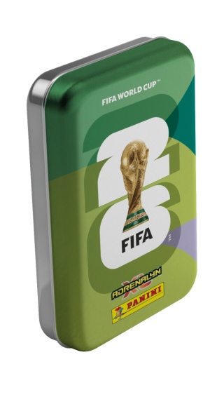 Puszka Mini FIFA World Cup 2026 Panini Karty Piłkarskie