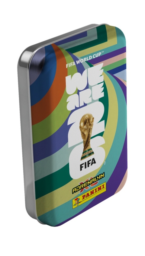 Puszka Mini FIFA World Cup 2026 Panini Karty Piłkarskie