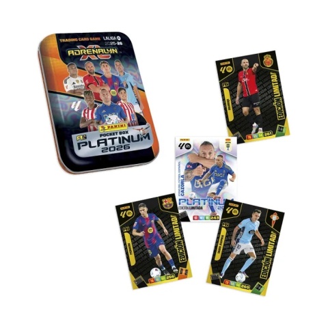 Puszka Mini Platinum BOX La Liga 2025/26 Panini