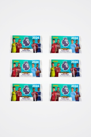 Saszetki 6 szt. Premier League 2024 Panini Karty Piłkarskie