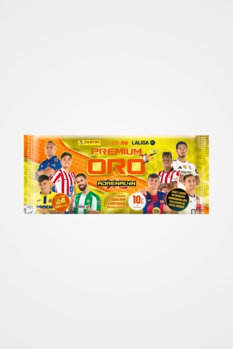 Saszetka Premium Oro La Liga 2025/26 Panini
