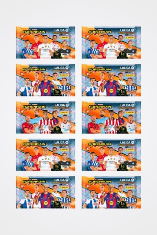 Saszetki 10 szt. La Liga 2025/26 Panini Liga Hiszpańska