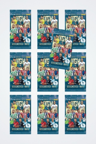 Saszetki 10 szt. La Liga Megacracks 2025/26 Panini